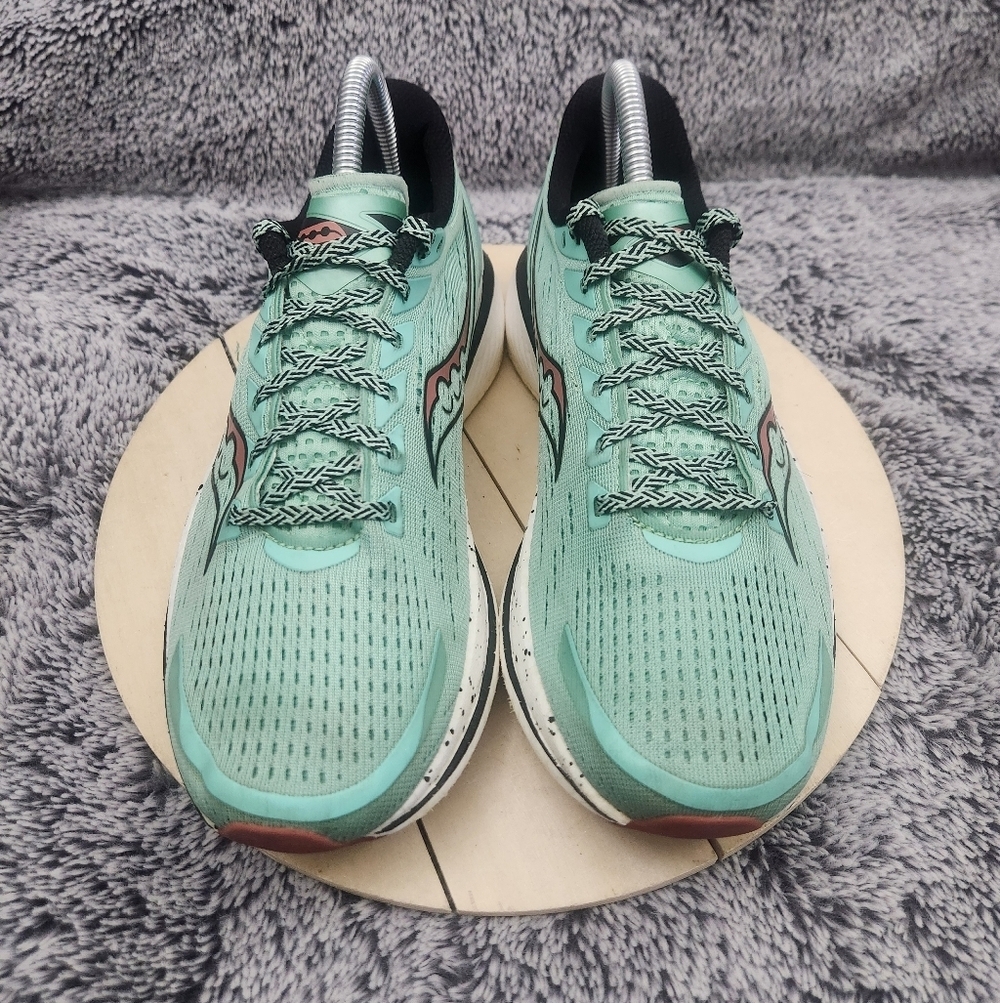 Saucony Endorphin Speed 3 Running Shoes, Sprig/Black, Women's Size 9 - Picture 3 of 9